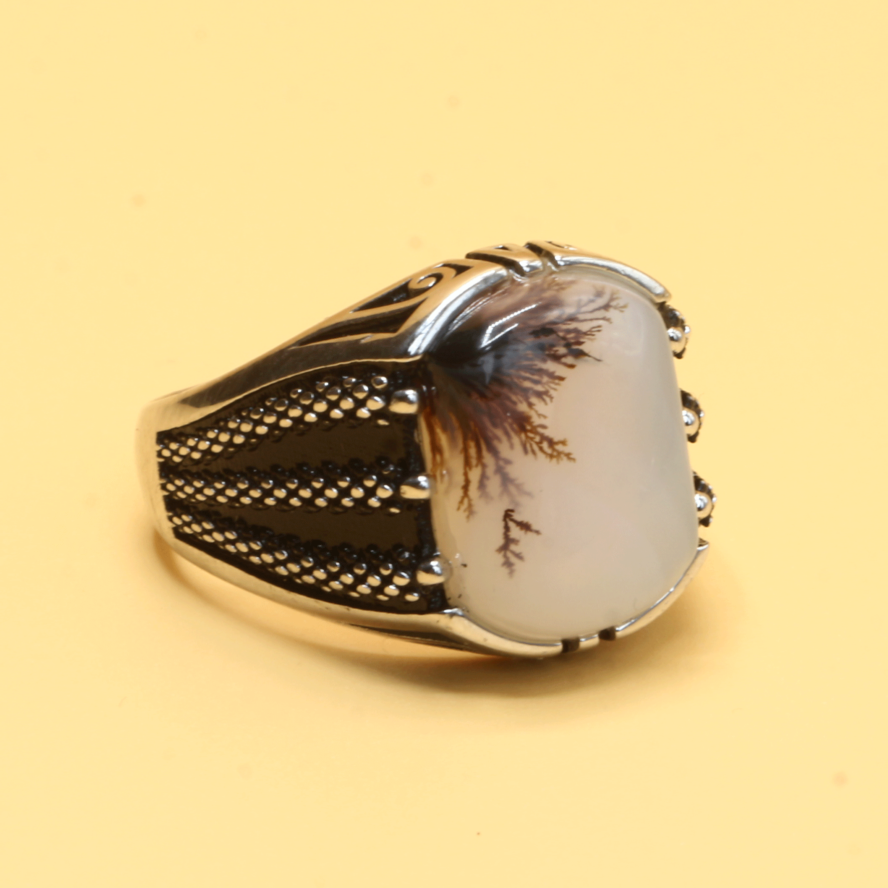 خاتم ملكي + عقيق