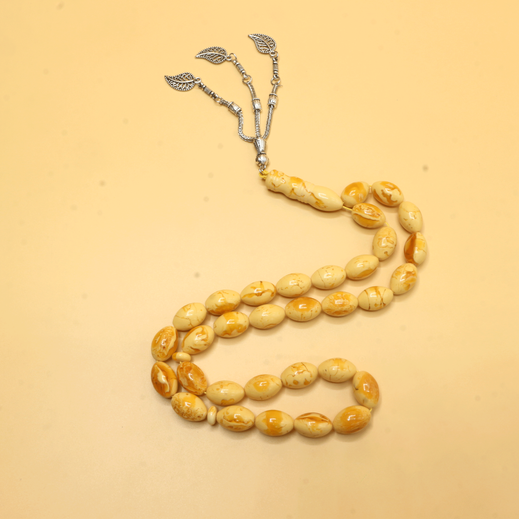 سبحه تراب الكهرمان تركي