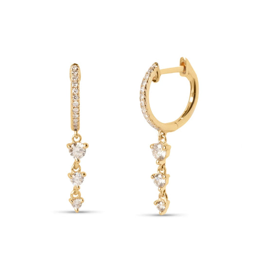 Gold earring